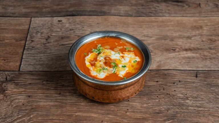 Halal North Indian butter chicken at Bengal Brasserie, Bath