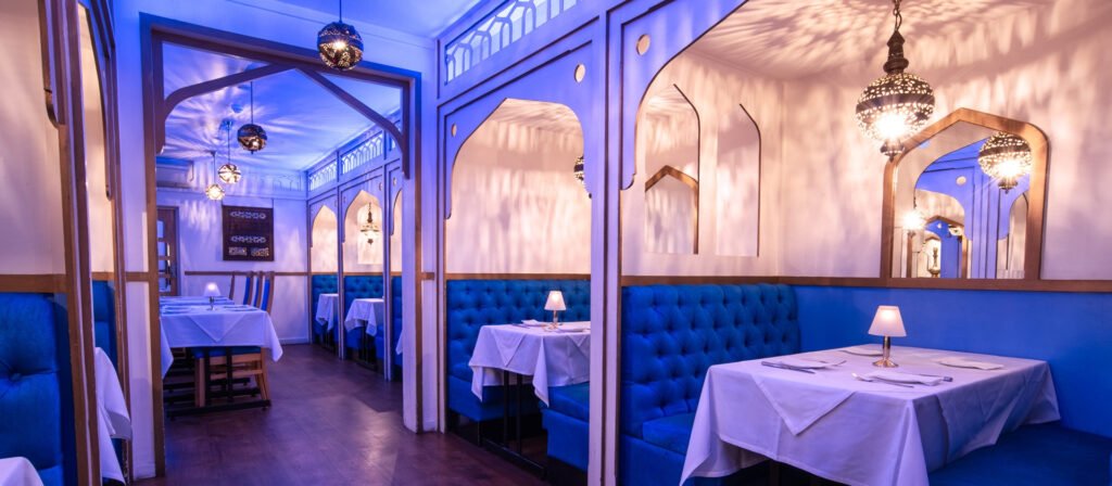 Inside Bengal Brasserie on Milsom Street, Bath
